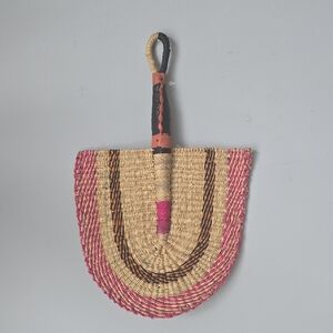 Handwoven African Wall Fans